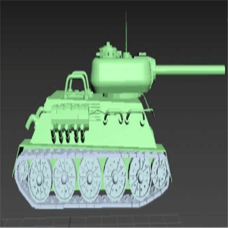 开平充气军用坦克模型
